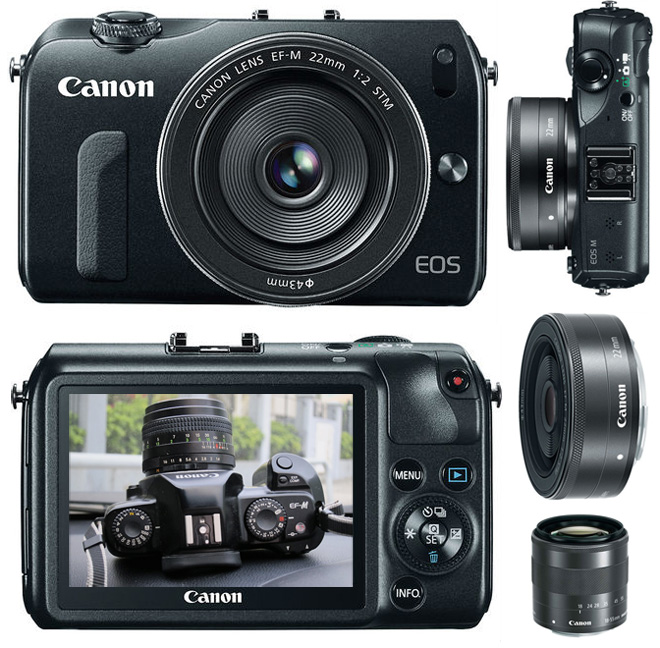 Canon EOS-M mirrorless unveiled - Return of the EF-M system