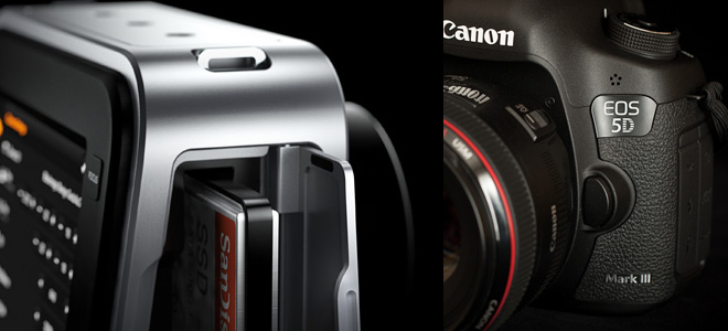 Blackmagic Cinema Camera vs 5D Mark III