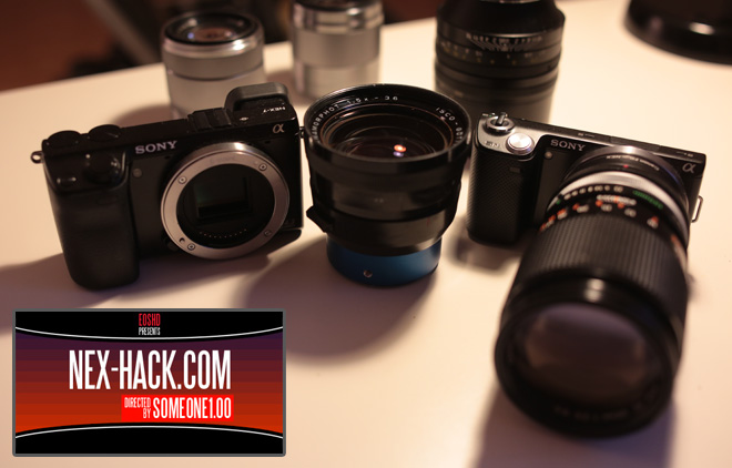 NEX-Hack (NEX 5N and NEX 7 pictured)