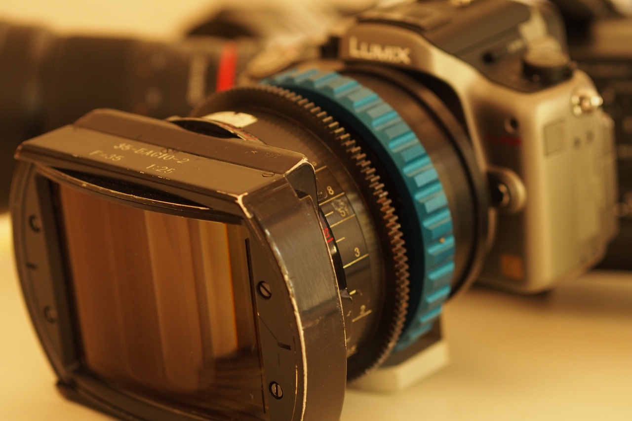 LOMO OCT-19 Anamorphic on the GH2