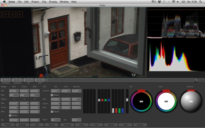 digital bolex transcoding