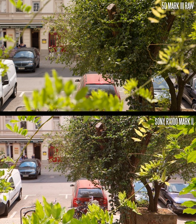 5D Mark III raw video vs RX100 Mark II AVCHD