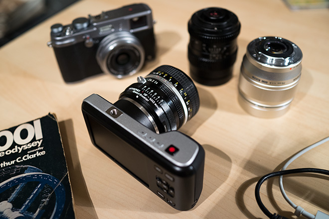 Blackmagic Pocket Camera with Metabones Speed Booster
