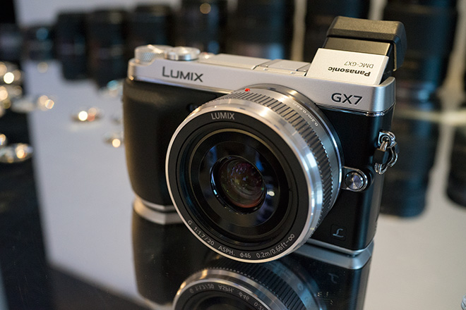 Panasonic GX7 at IFA 2013