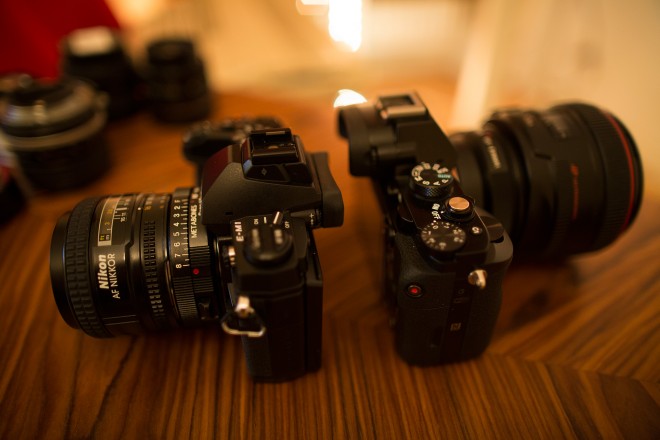 E-M1 vs A7R