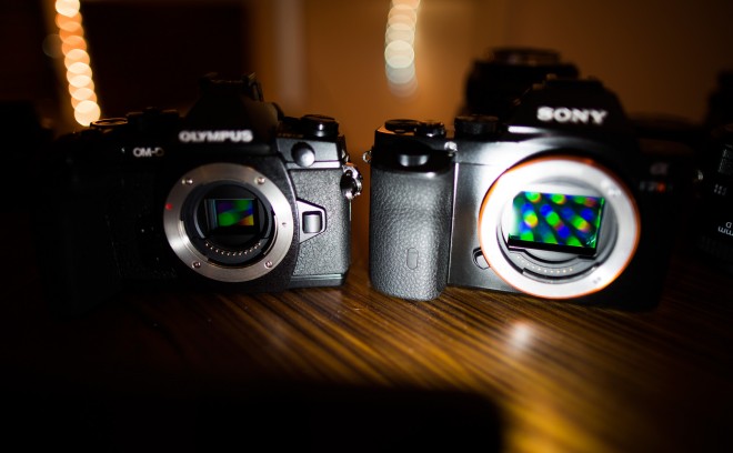 Olympus OM-D E-M1 vs Sony A7R