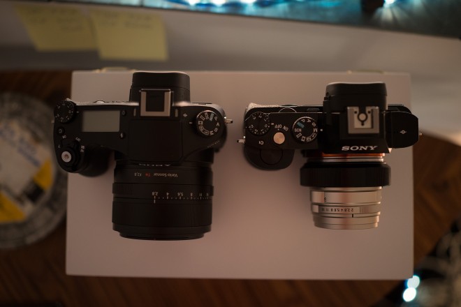 Sony A7R and RX10
