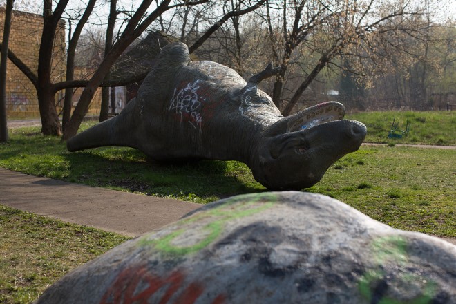 Spreepark dinos