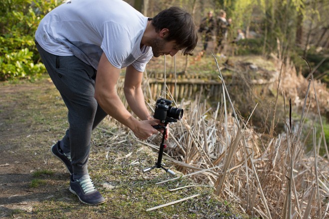 Frank Sauer, mini steadicam