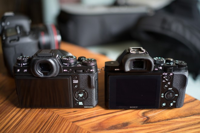 Fuji X-T1 and Sony A7S ergonomics