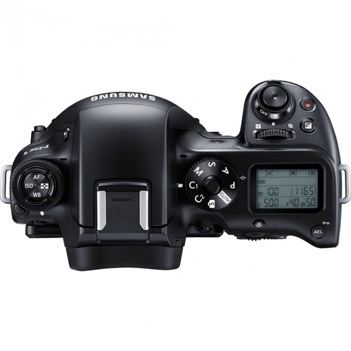 Samsung NX1 top LCD