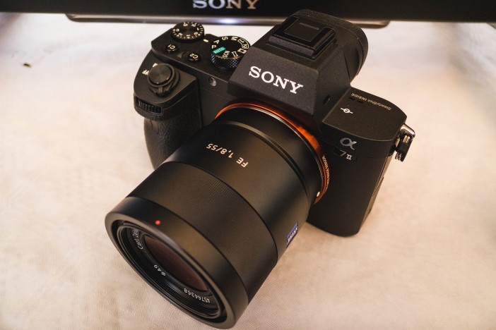 Sony A7 II - the 55mm F1.8 FE mount lens is now stabilised