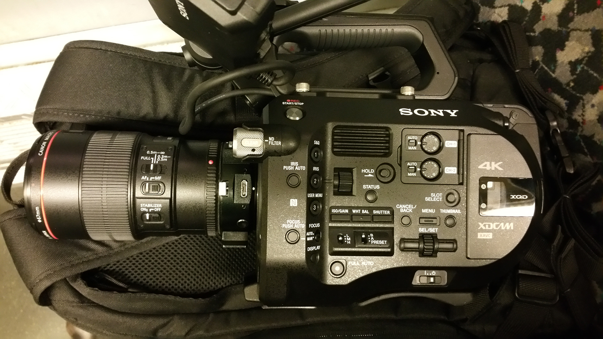 sony fs7 slow motion