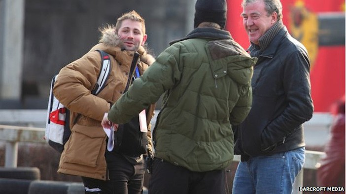 Oisin Tymon, a producer on Top Gear with Clarkson - the pair were involved in a fracas