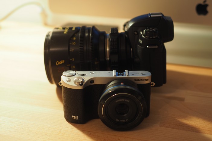 NX1 vs NX500 size comparison