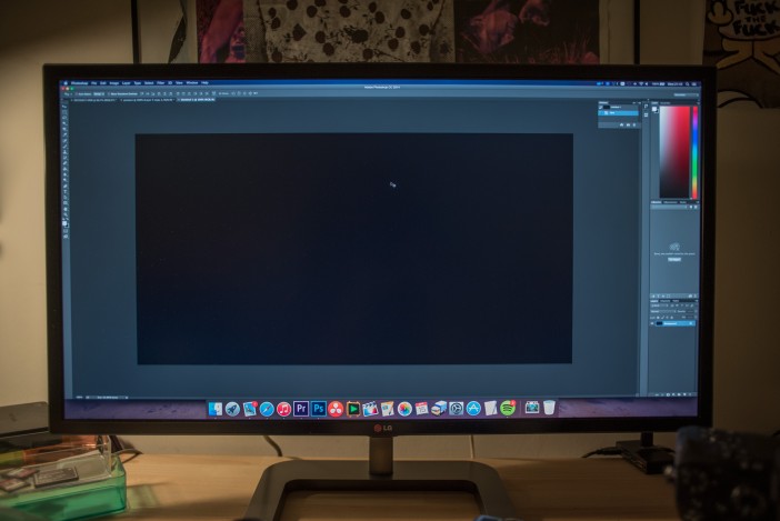 LG 31MU97 backlight uniformity (4K Digital Cinema Display)