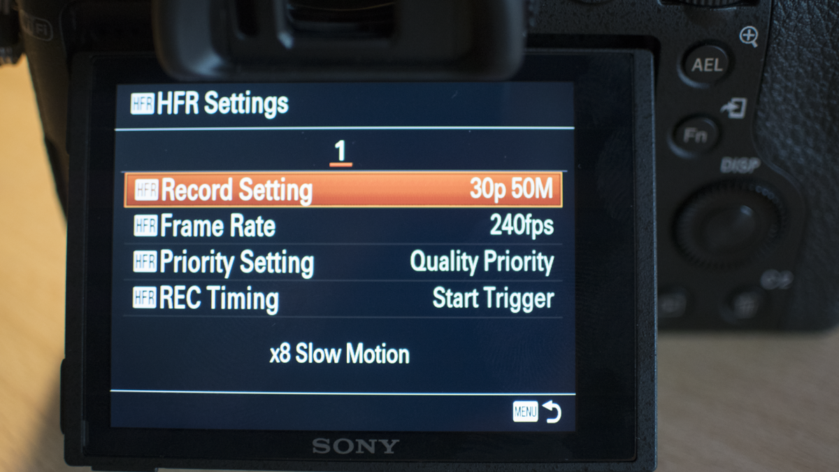 100fps to 1000fps - a detailed look at slow motion on the Sony 