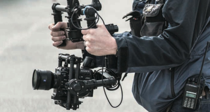 Sony FS5 on gimbal stabiliser