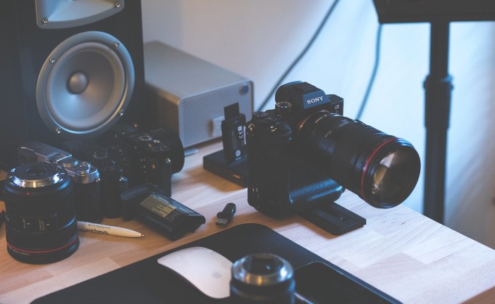 A7S II on desk