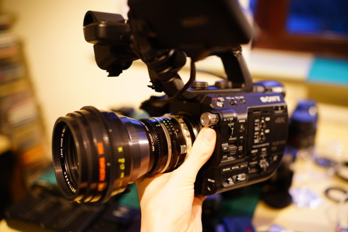 Sony FS5 with EOSHD Ultrarama