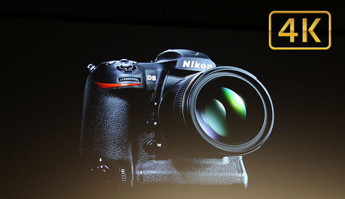 Nikon D5 with 4K video