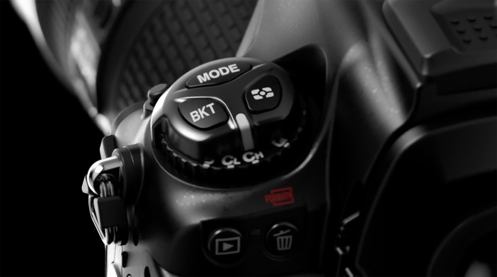 Nikon D5 buttons