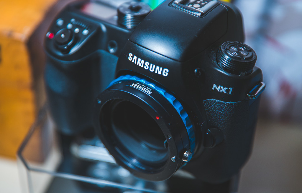 Samsung NX1 with Novoflex Sony A mount adapter