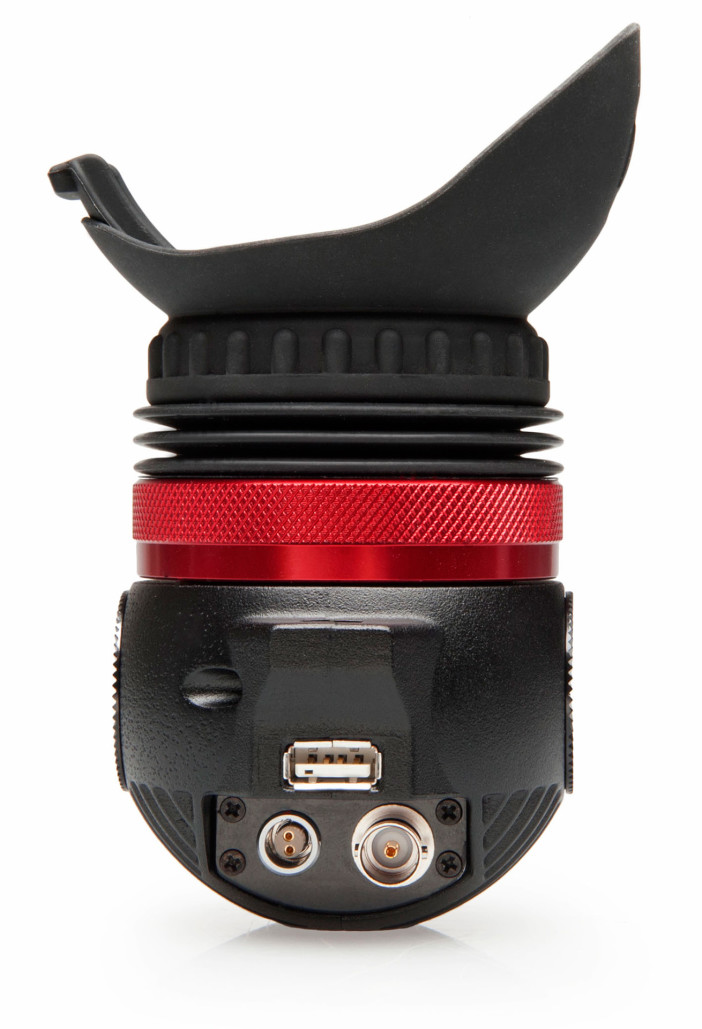 Zacuto Gratical Eye - underside and ports