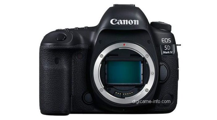 canon 5d mark iv front