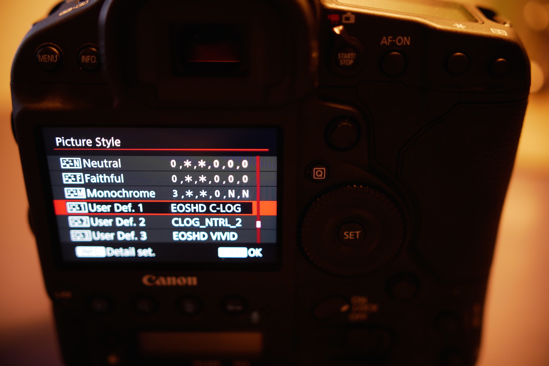 Canon 1D X Mark II EOSHD C-LOG