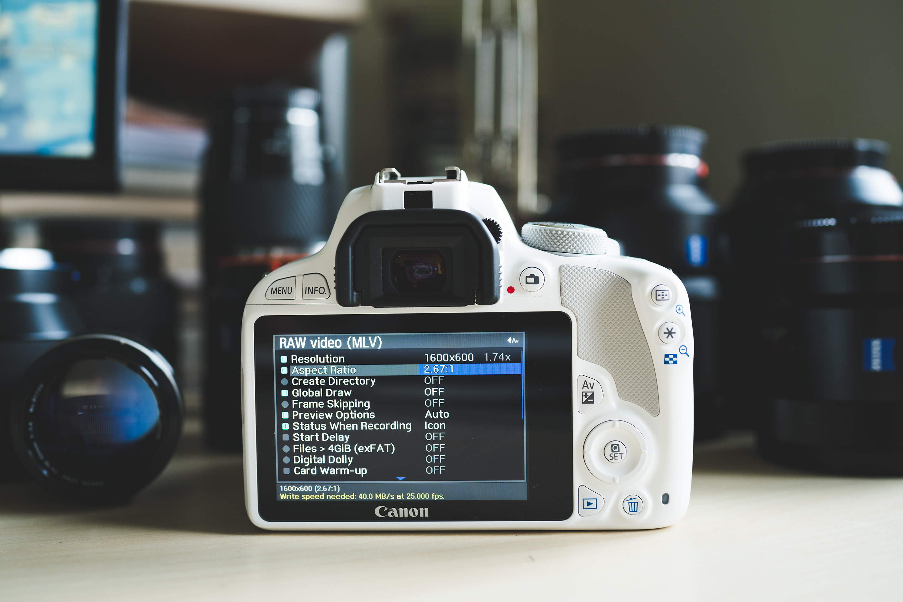 Magic Lantern Raw Video Current Camera Capabilities Updated For