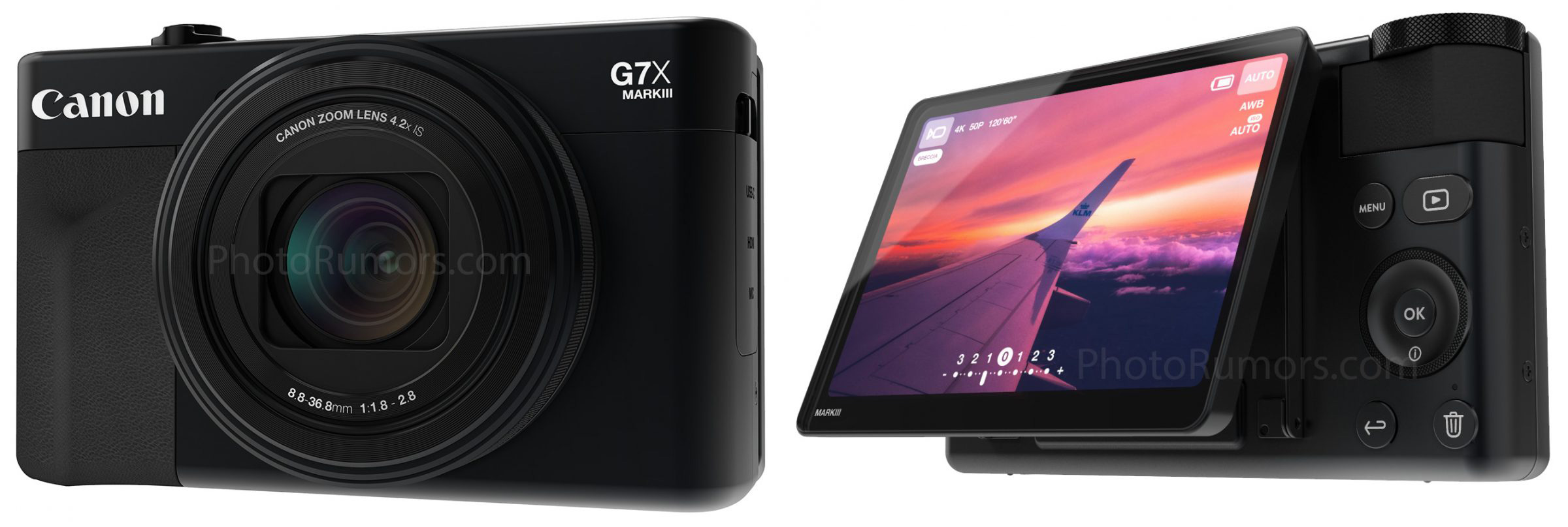 canon g7x screen