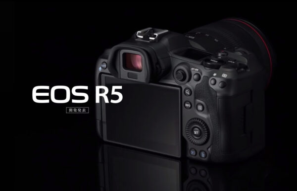 EOS R5 rear egonomics