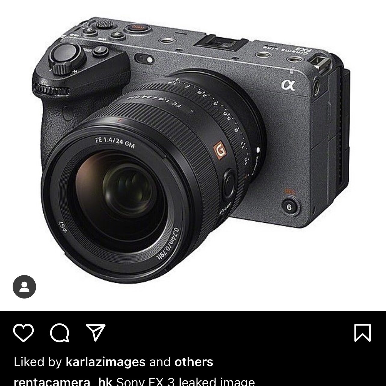 Next full frame Sony mirrorless camera is a pocket cinema camera