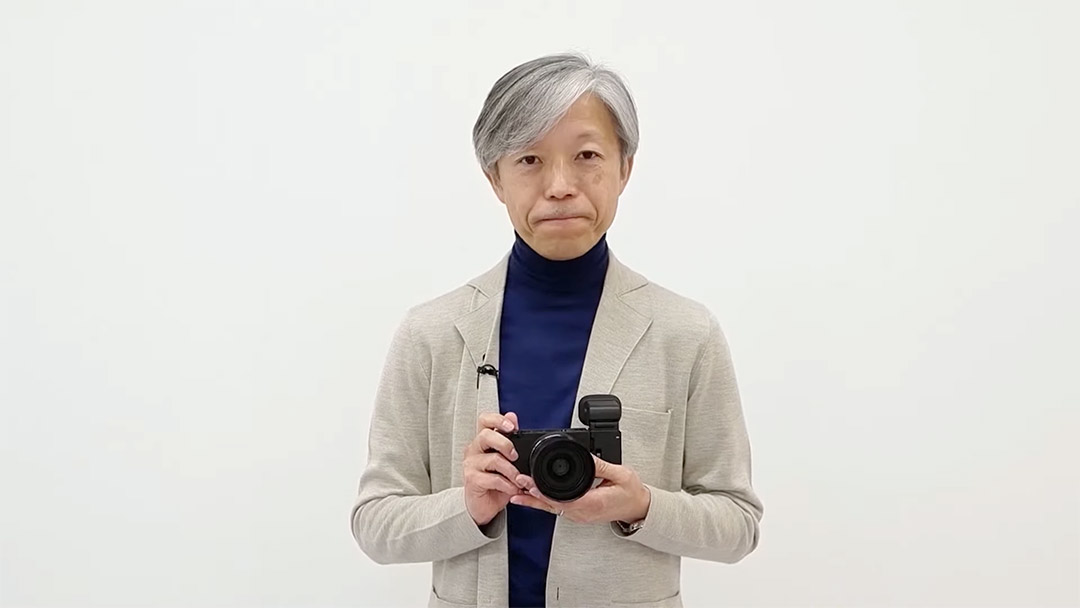 Kazuto Yamaki with the new Sigma Fp L