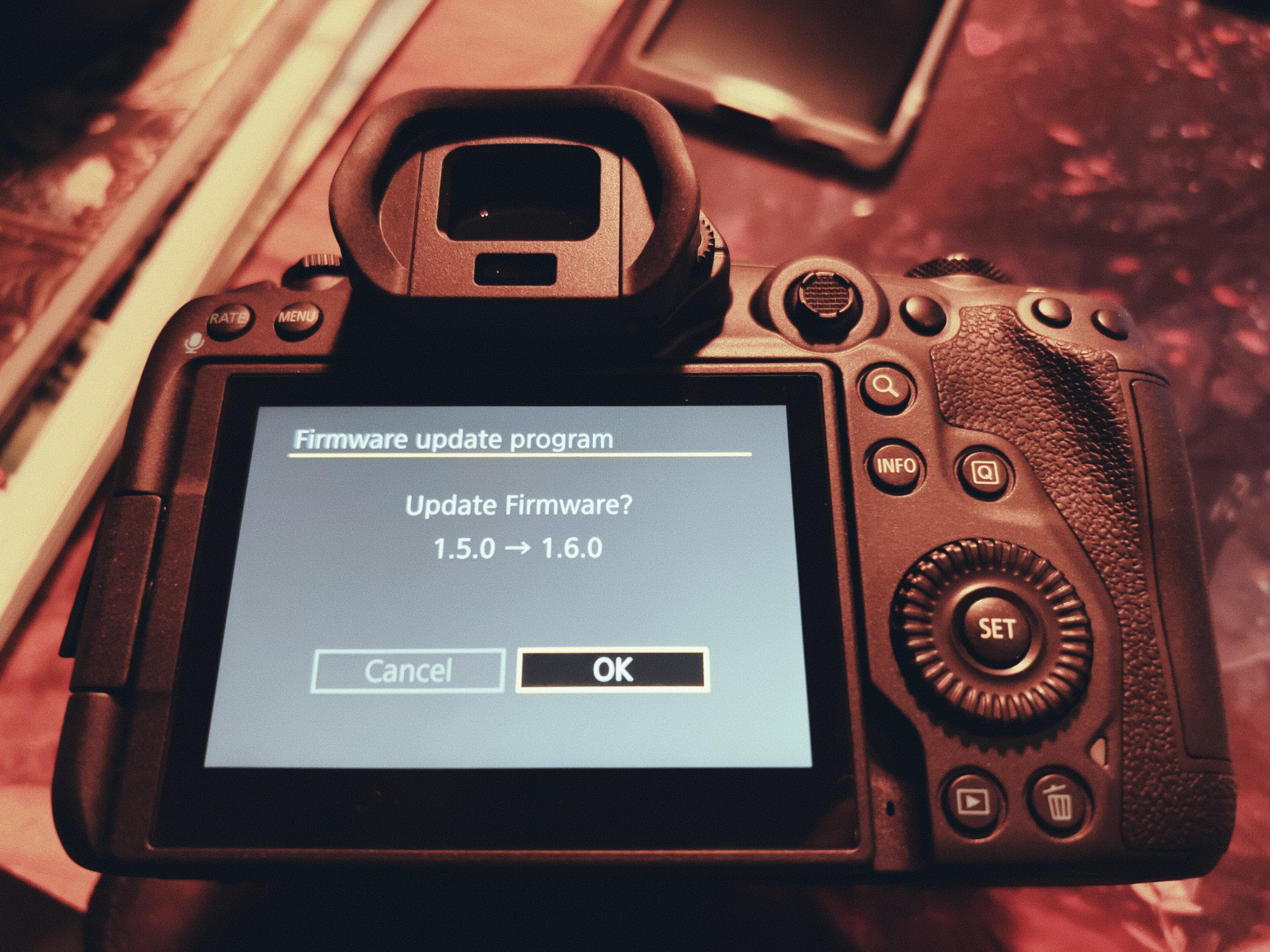 Canon EOS R5 1.6.0 firmware update