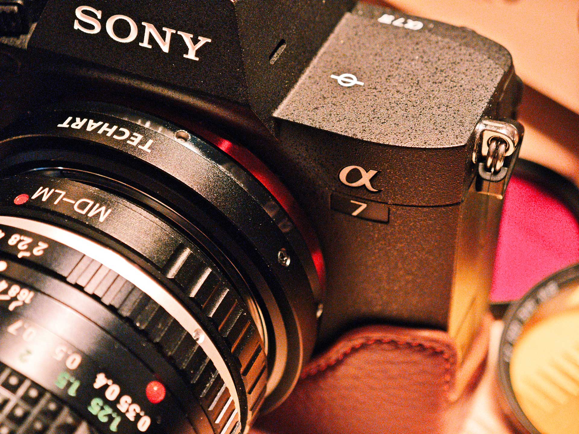 Sony a7 IV Techart Leica M Autofocus adapter II LM-EA9